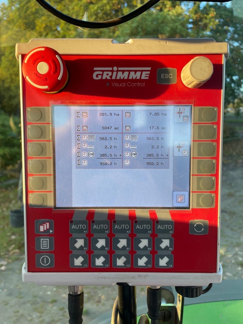 GRIMME SE 260 UB - detail