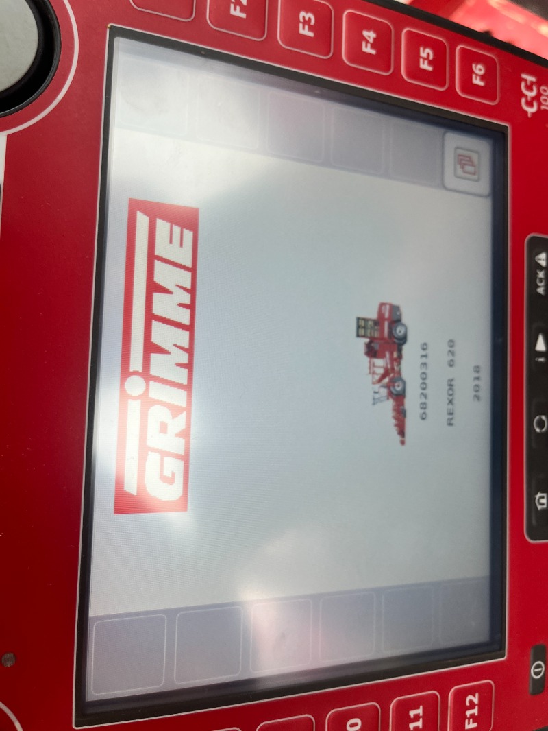 GRIMME REXOR 620 platinum - detail