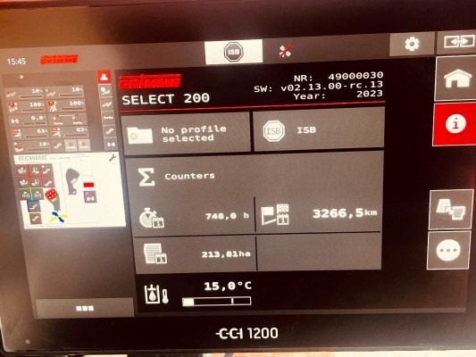 GRIMME SELECT 200 - detail