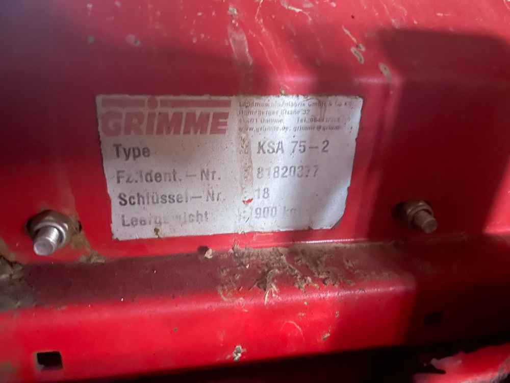 GRIMME VARITRON 270 - detail
