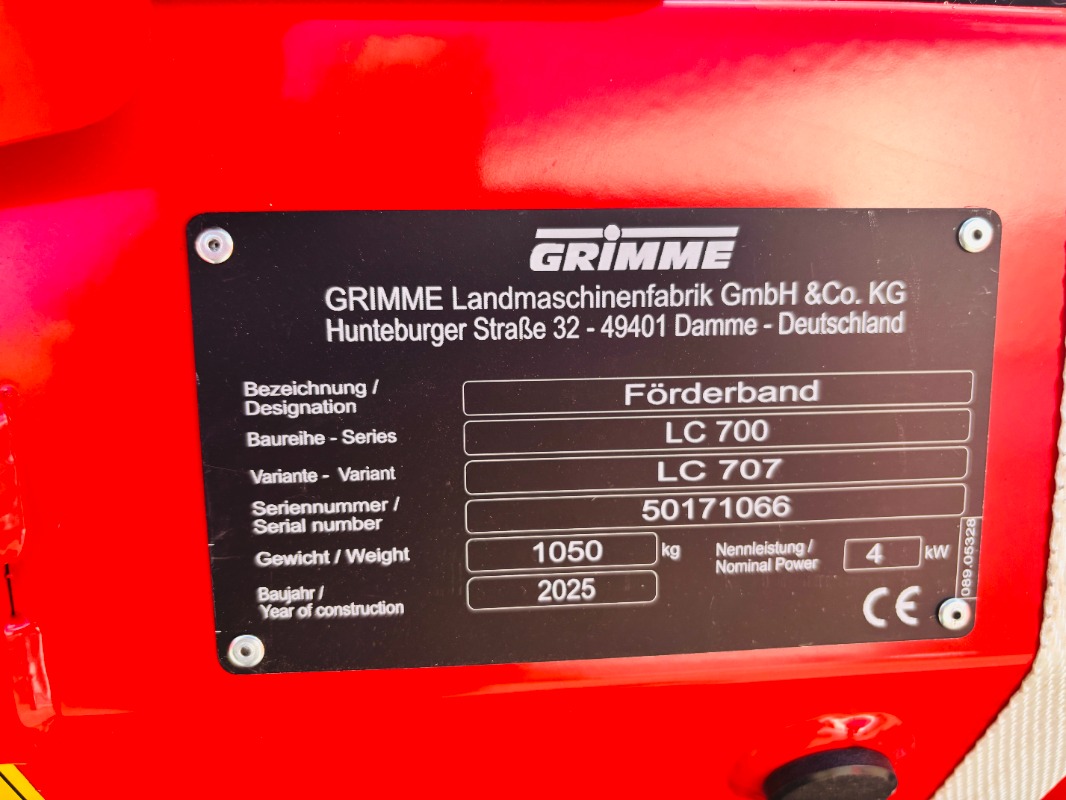 GRIMME LC - detail