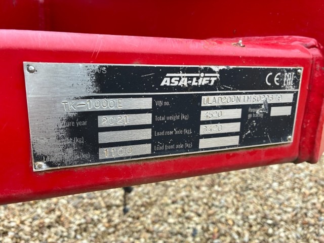 ASA-Lift ASA-Lift TK1000E Single Row Trailed Cabbage Harvester - detail