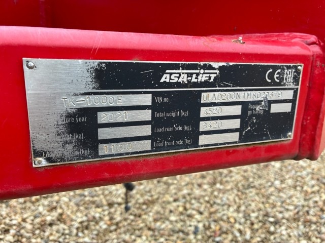 ASA-Lift ASA-Lift TK1000E Single Row Trailed Cabbage Harvester - detail