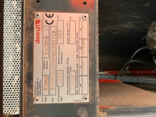 Dewulf / Miedema DeWulf, RA3060, 2 Row, Self-Propelled Potato Harvester - detail