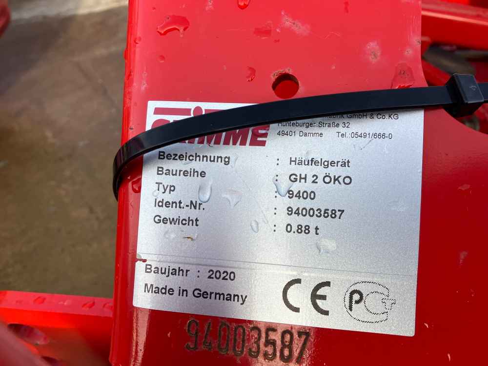 GRIMME Grimme GH2, Weeder, Row Re-Former - detail