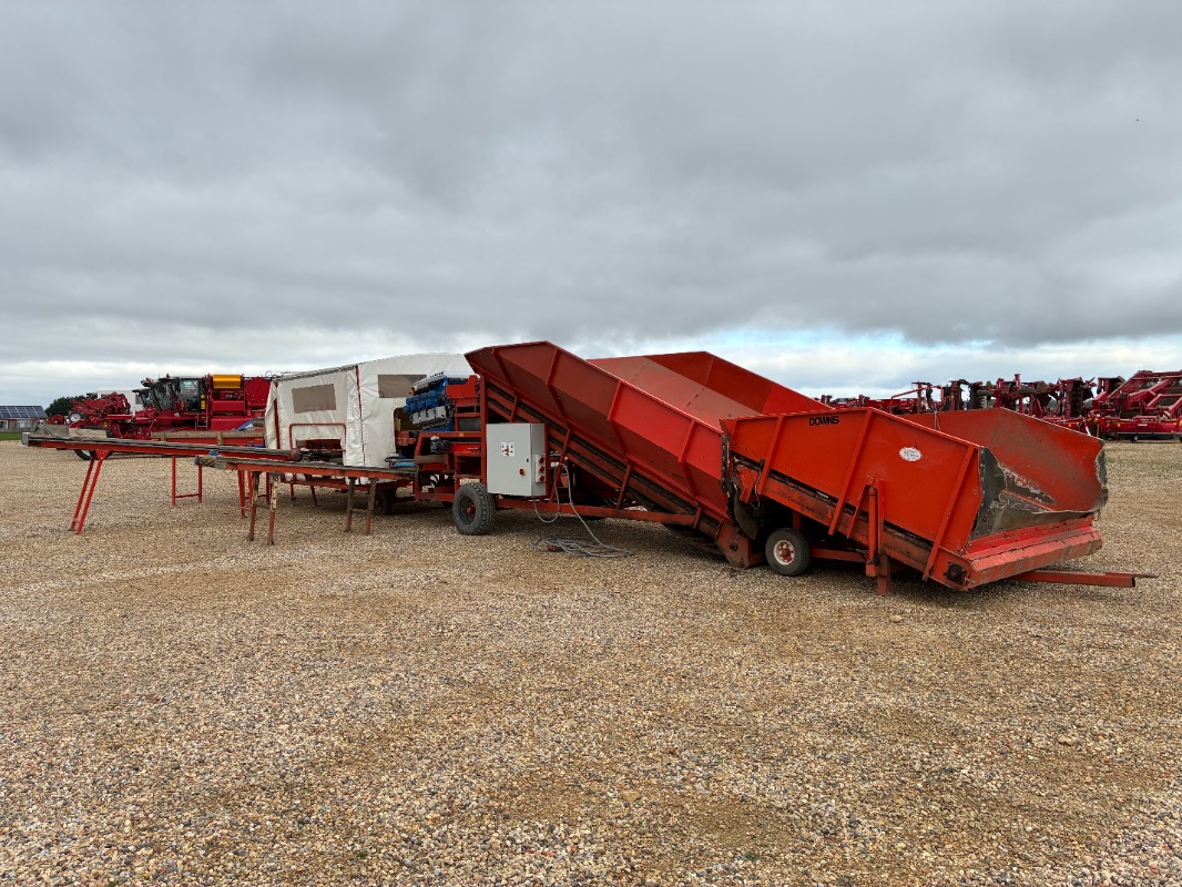 Downs Downs DG 6FT Potato Grader, With Scotts Unit - overview