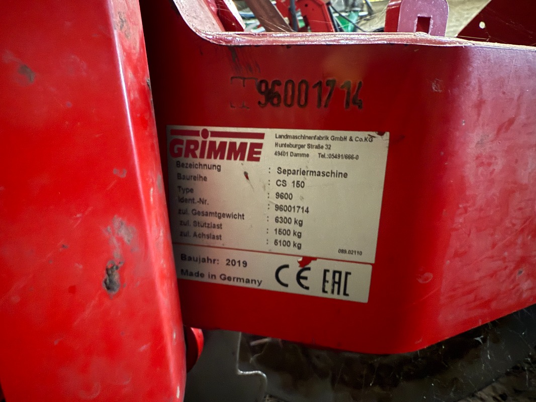 GRIMME CS 170 RotaPower - detail