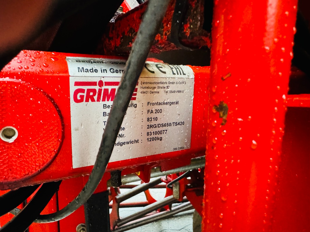 GRIMME FA-200 TS-420 - detail