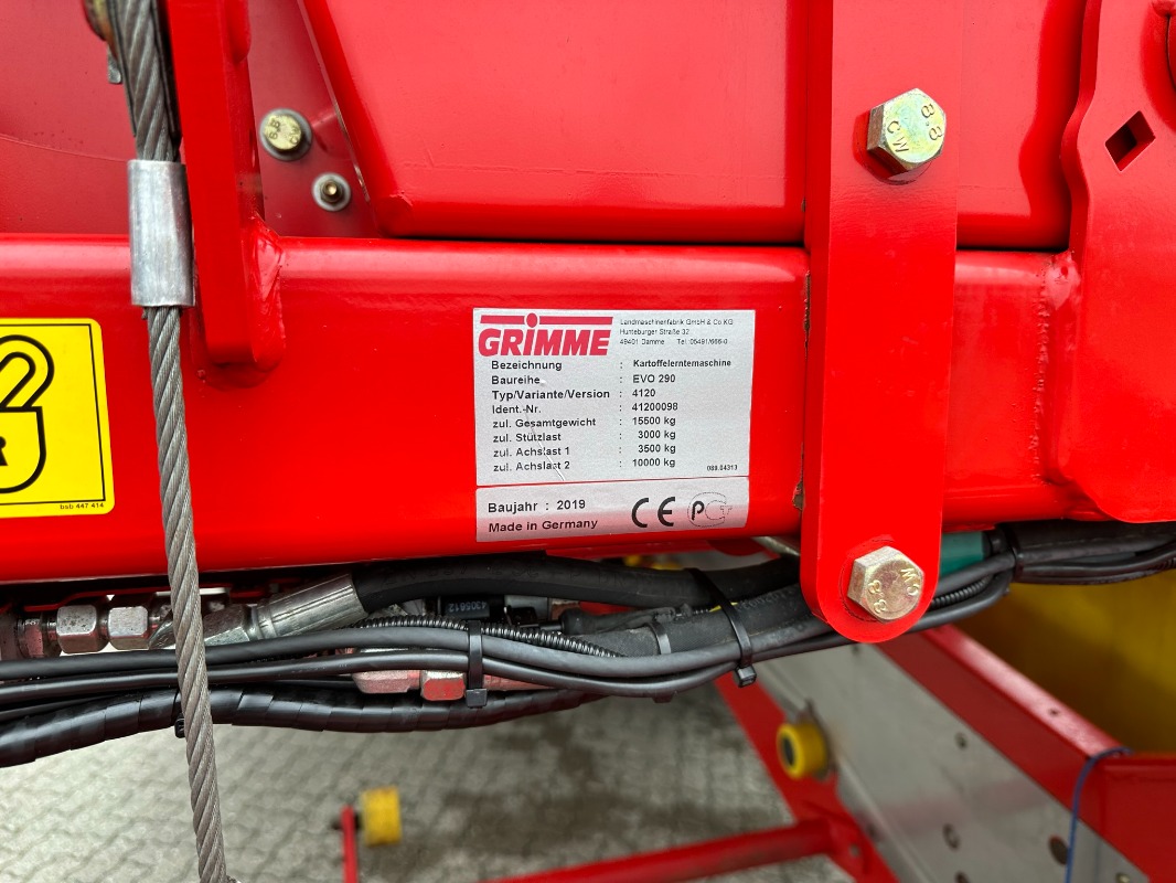 GRIMME EVO 290 ClodSep - detail