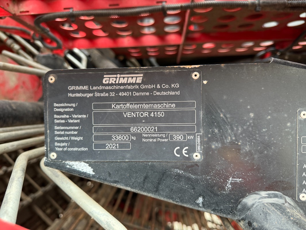 GRIMME VENTOR 4150 ClodSep - machinePlate