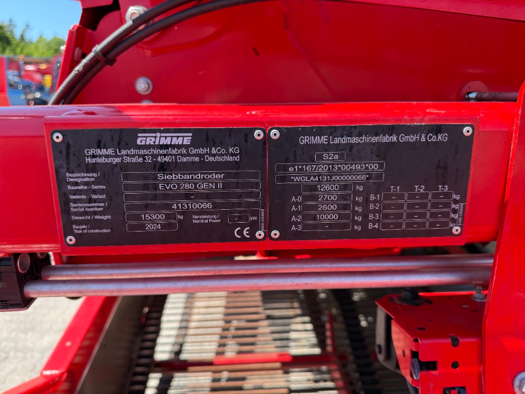 GRIMME EVO 280 ClodSep Gen II - detail