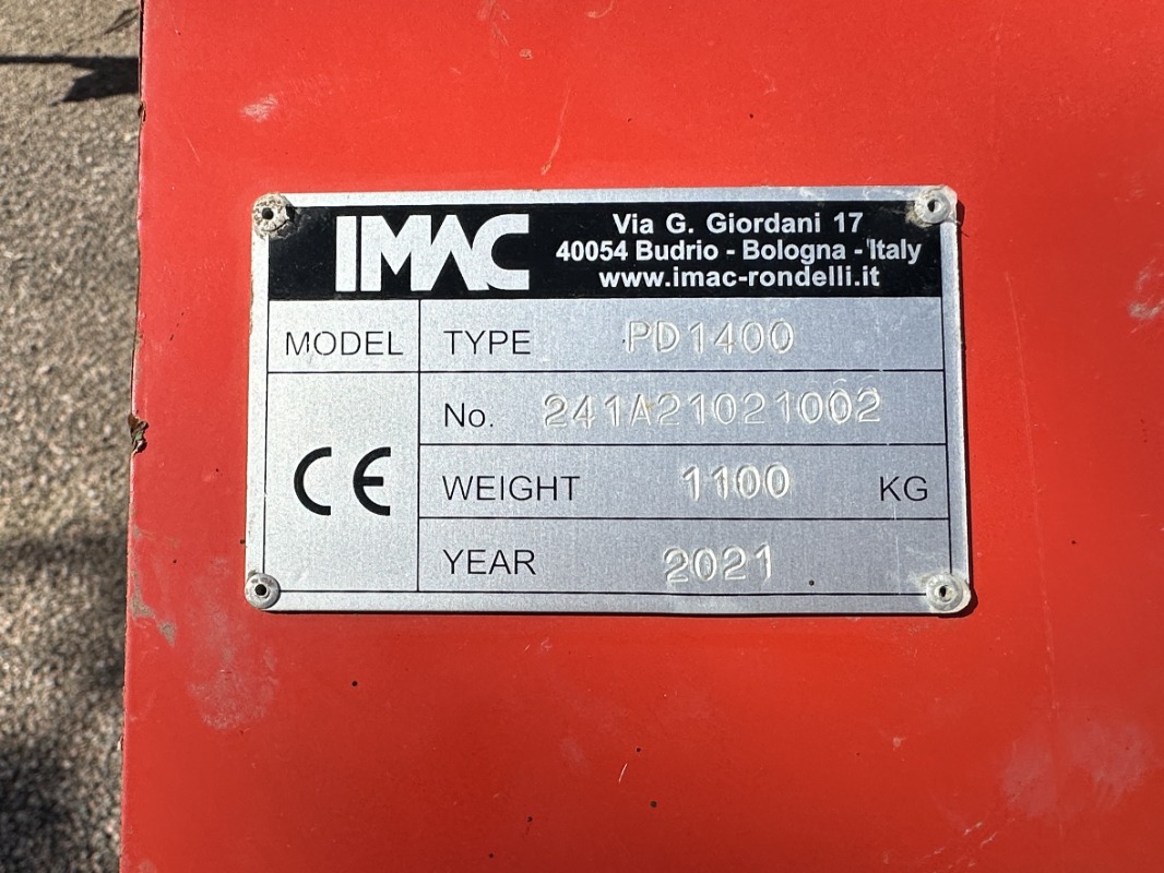 IMAC PD1400 - detail - Ref. 39a0