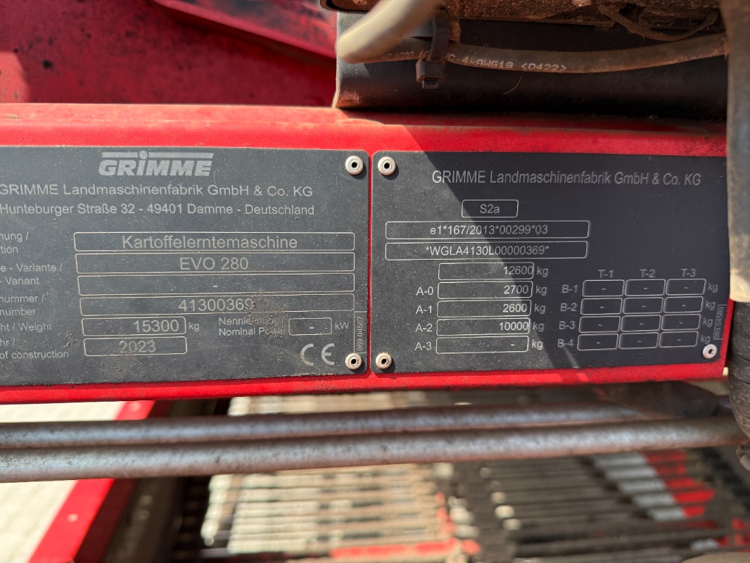 GRIMME EVO 280 ClodSep - detail