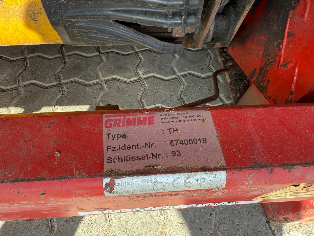 GRIMME TH-624 - detail