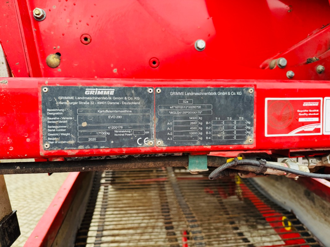 GRIMME EVO 290 AirSep - detail