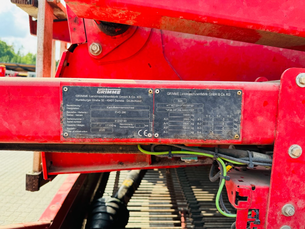 GRIMME EVO 290 AirSep - detail