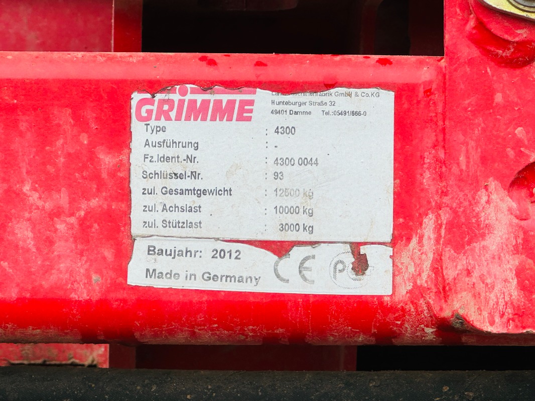 GRIMME SV-260-RS - detail