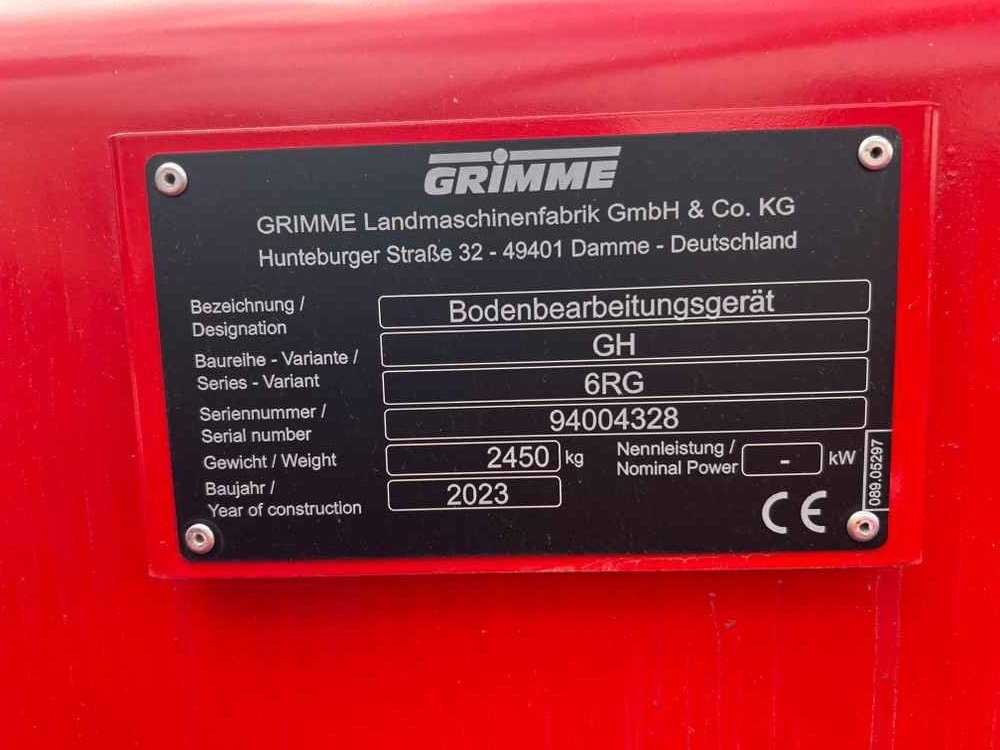 GRIMME GH 6 - detail