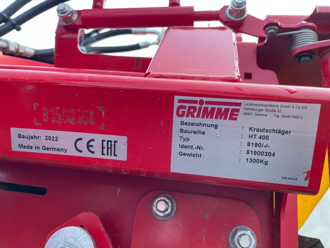 GRIMME VARITRON 470 MS GEN III - detail