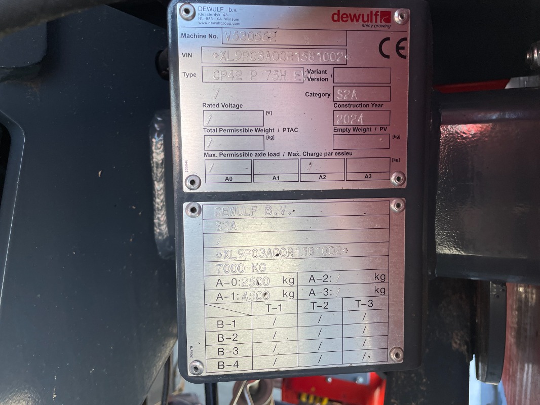 Dewulf / Miedema CP 42 Trailed + SC Compact - detail