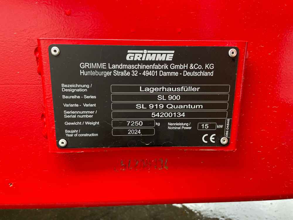 GRIMME SL 900 - detail