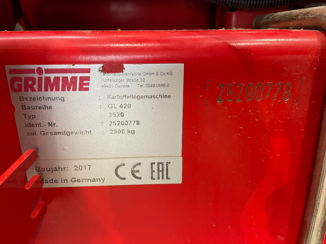 GRIMME GL 420 - detail - Ref. 7ac6