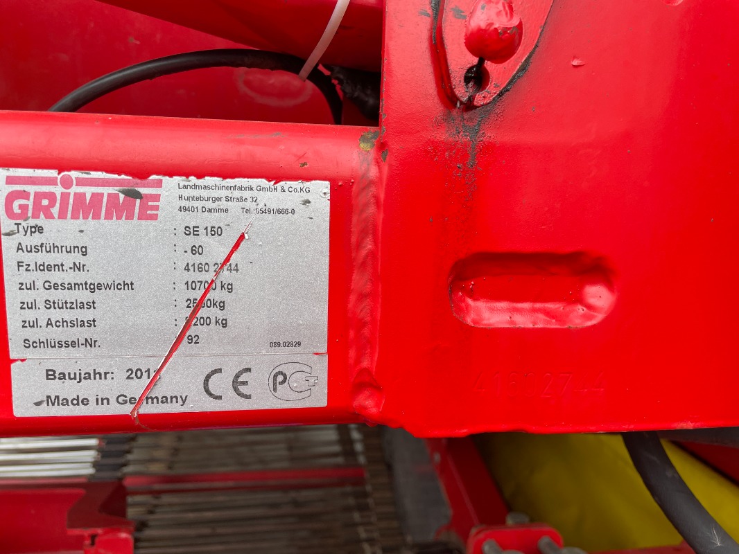 GRIMME SE 150-60 NB - detail
