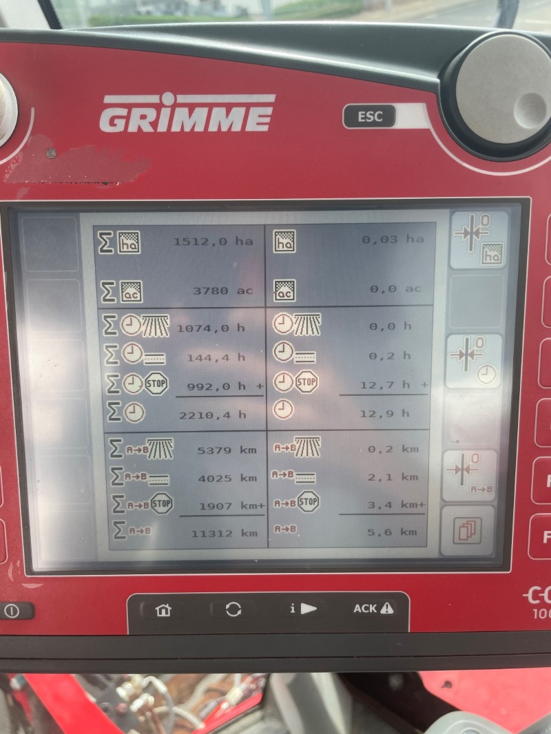 GRIMME REXOR 620 Rüttelschar Multiwelle - machinePlate