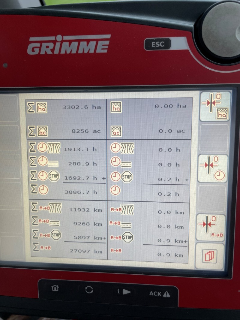 GRIMME REXOR 620 Radschar FM  - detail