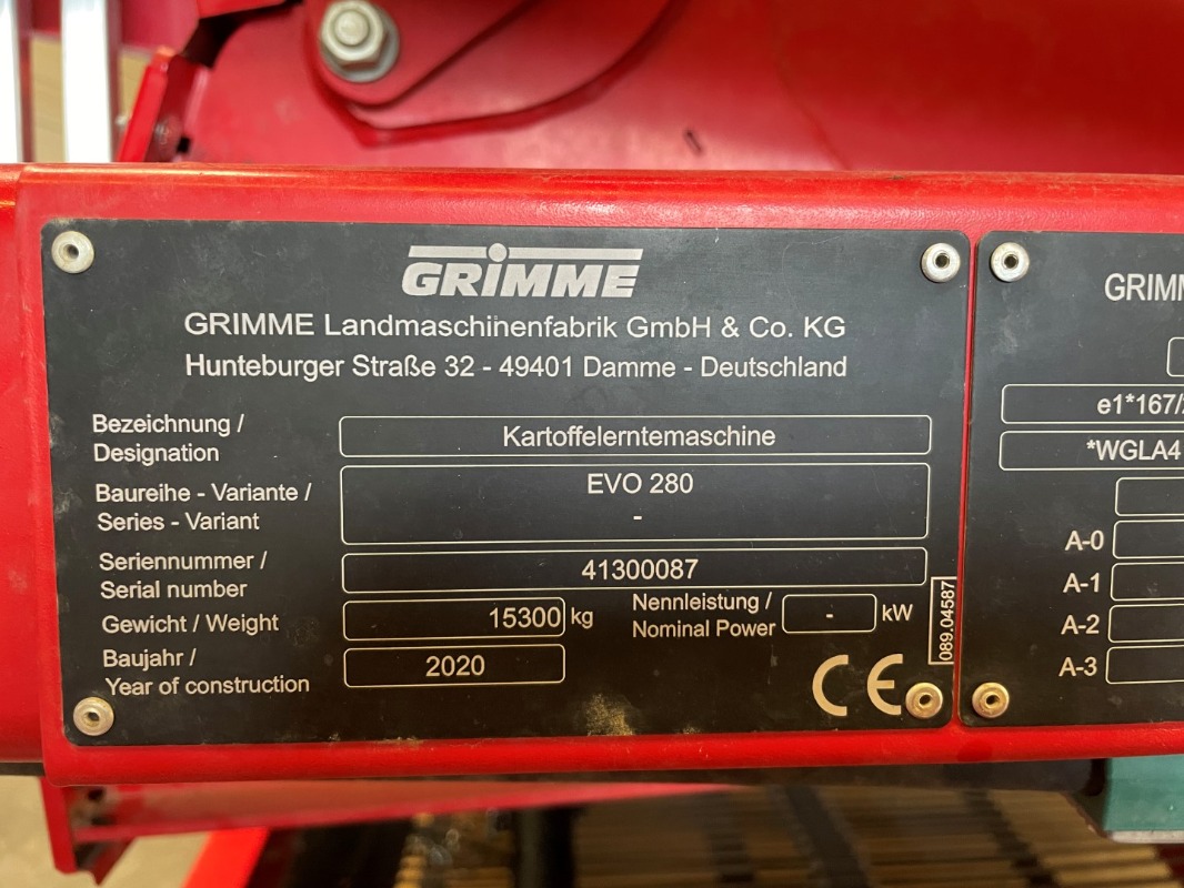 GRIMME EVO 280 ClodSep - detail