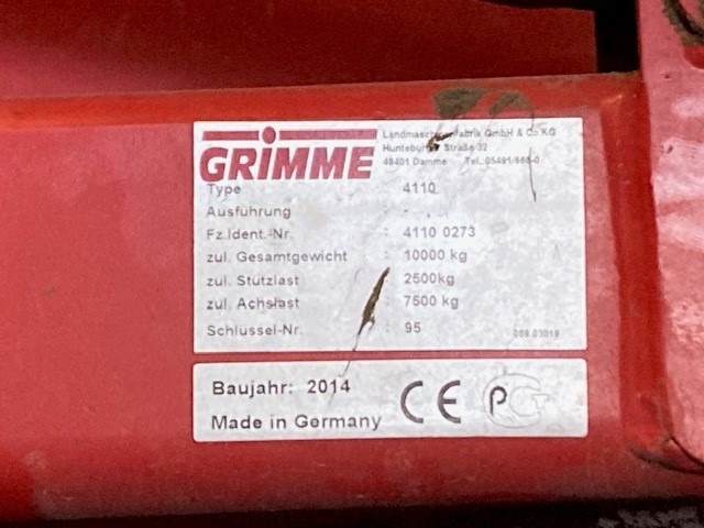 GRIMME SE 260 UB - detail