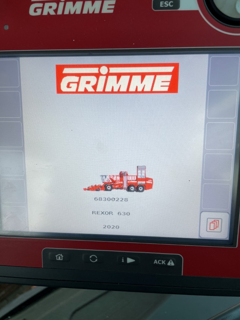 GRIMME REXOR 6300 Platinum - detail
