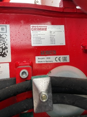 GRIMME REXOR 6300 Platinum - detail