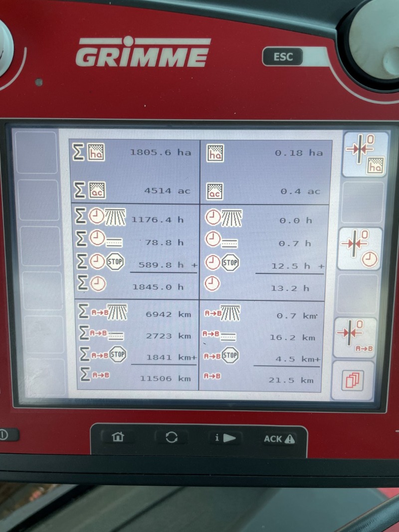 GRIMME REXOR 6300 Platinum - detail