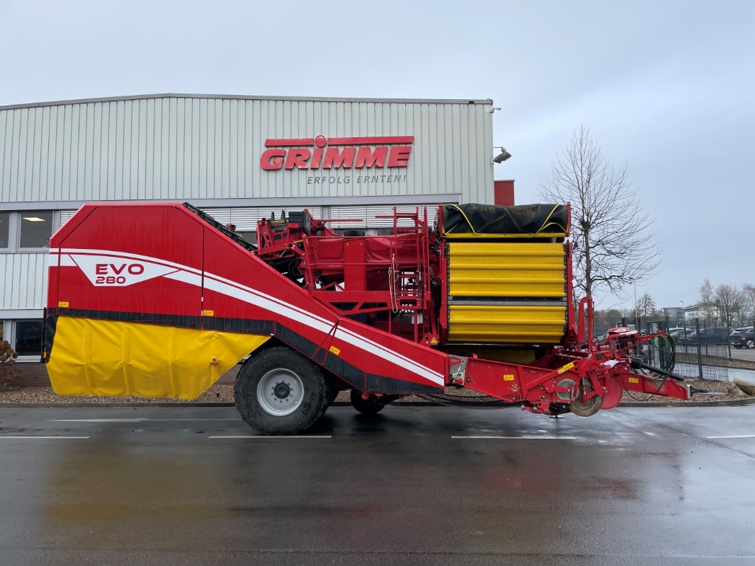 GRIMME EVO 280 ClodSep mit Triebachse - detail
