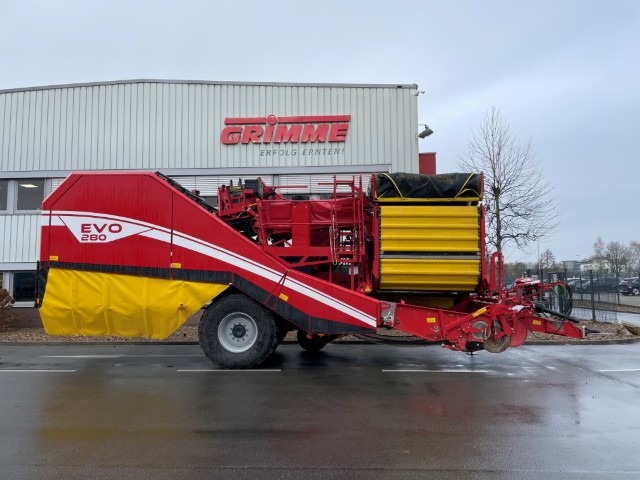 GRIMME EVO 280 ClodSep mit Triebachse - detail