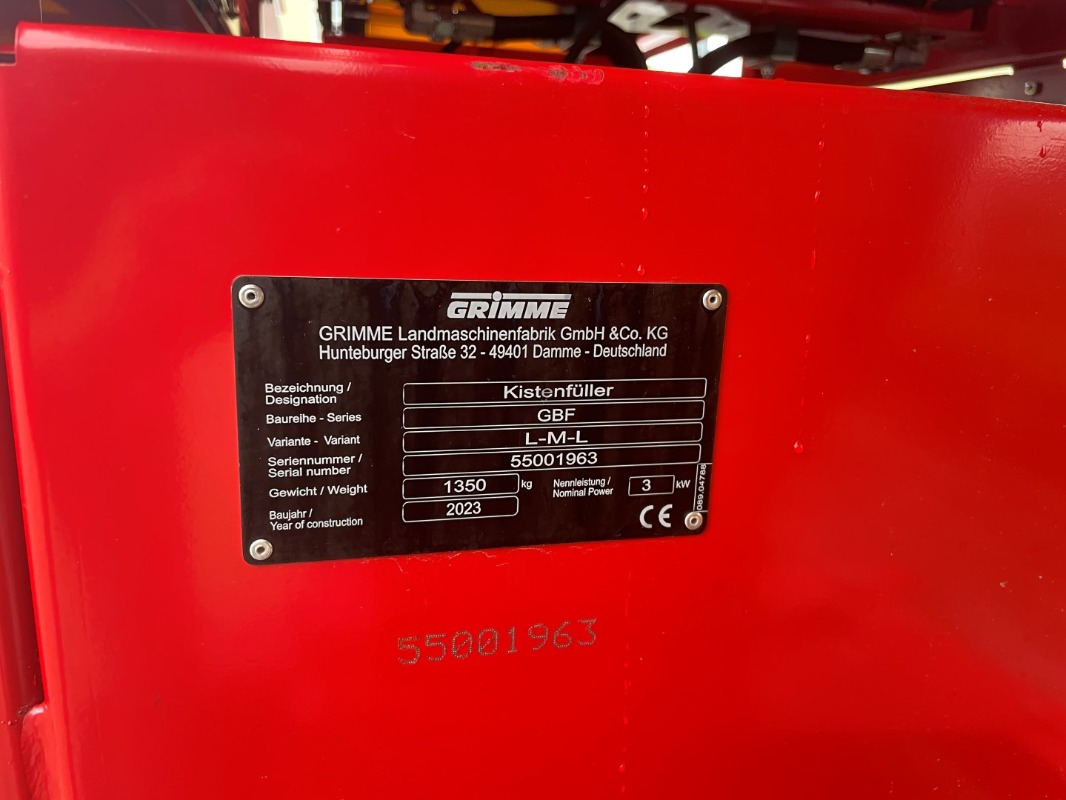 GRIMME GBF L-M-L  - Rental - detail