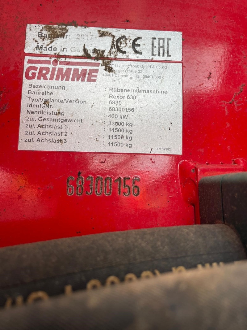 GRIMME REXOR 630 Rüttelschar FM - detail
