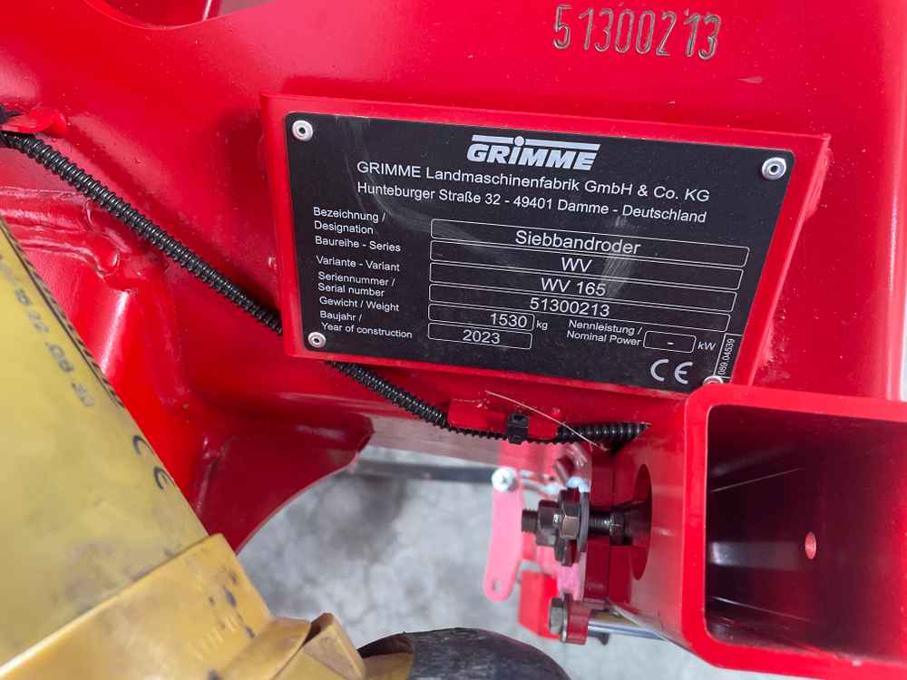 GRIMME WV 165 - detail