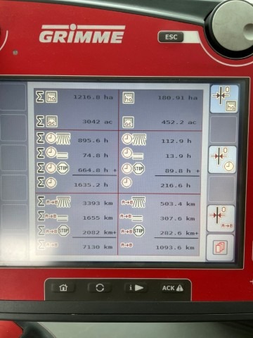 GRIMME VARITRON 470 - machinePlate