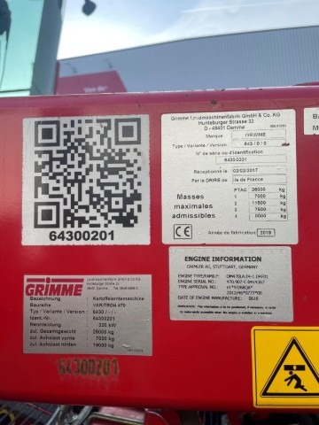 GRIMME VARITRON 470 MS FKEV - detail