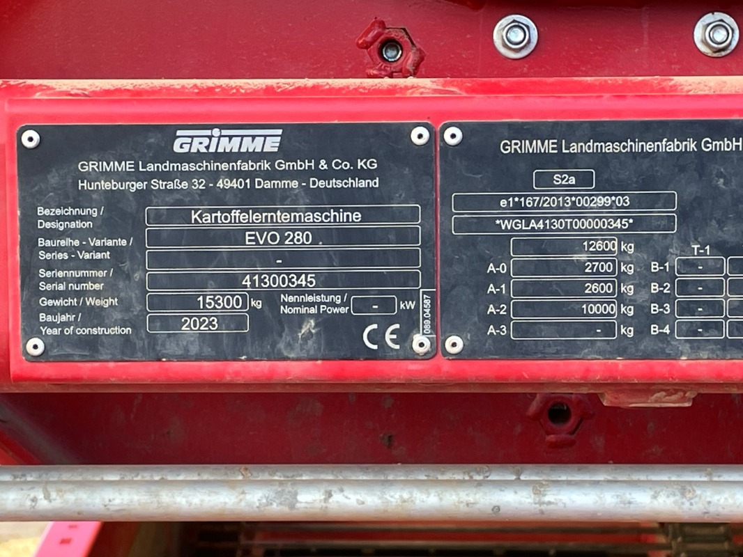 GRIMME EVO 280 ClodSep - detail