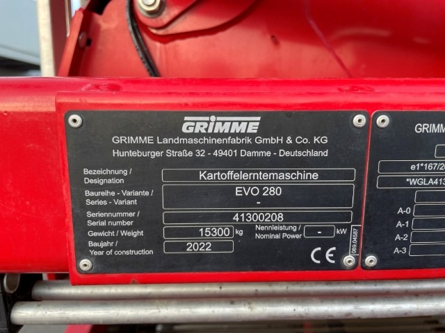 GRIMME EVO 280 ClodSep - detail