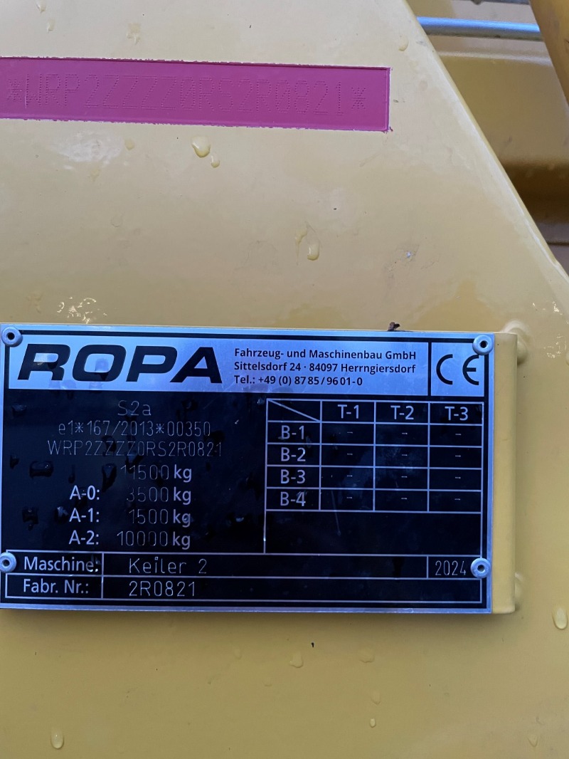 Ropa KEILER 2 4TG - detail
