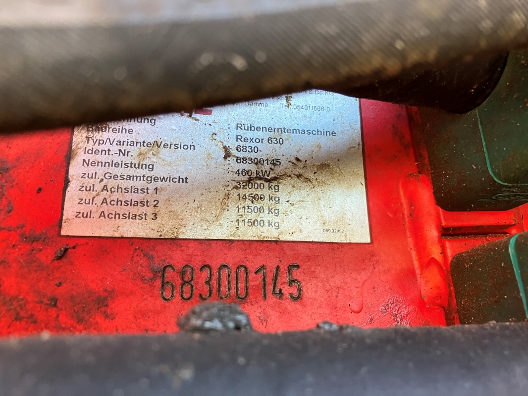 GRIMME REXOR 630 - detail