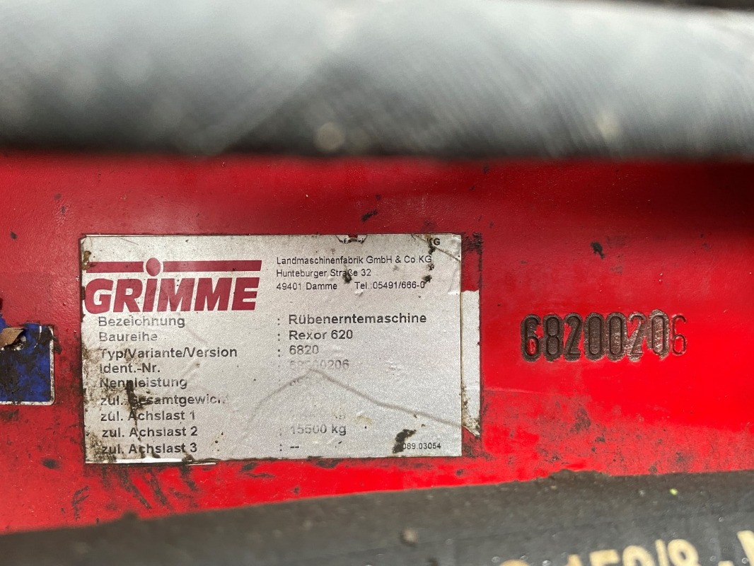 GRIMME REXOR 620 - detail