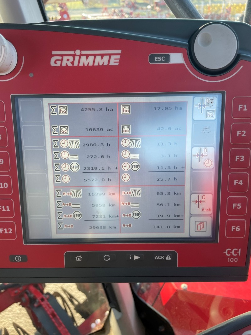 GRIMME MAXTRON 620 - machinePlate - Ref. cb57