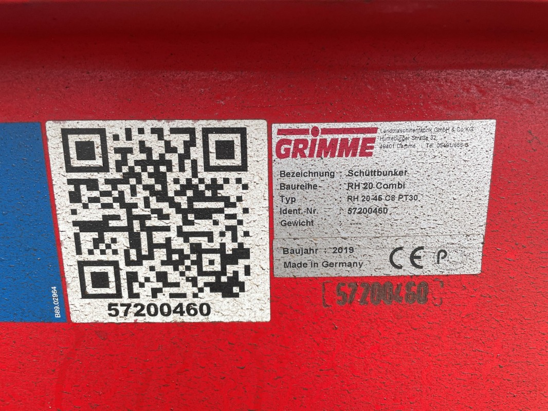 GRIMME RH 20 - 45 COMBI - detail