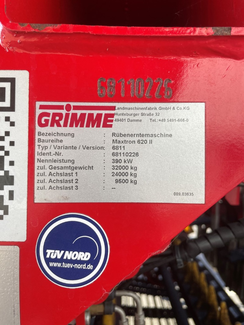 GRIMME MAXTRON 620 - detail