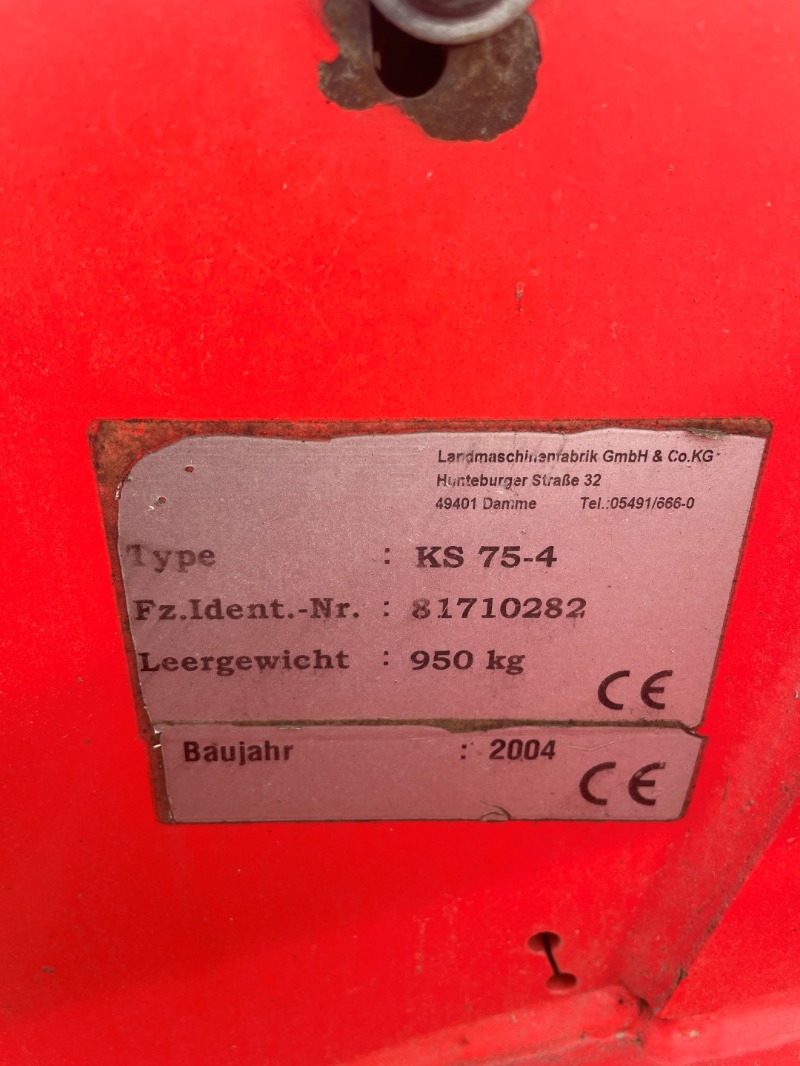 GRIMME KS 75-4 - detail